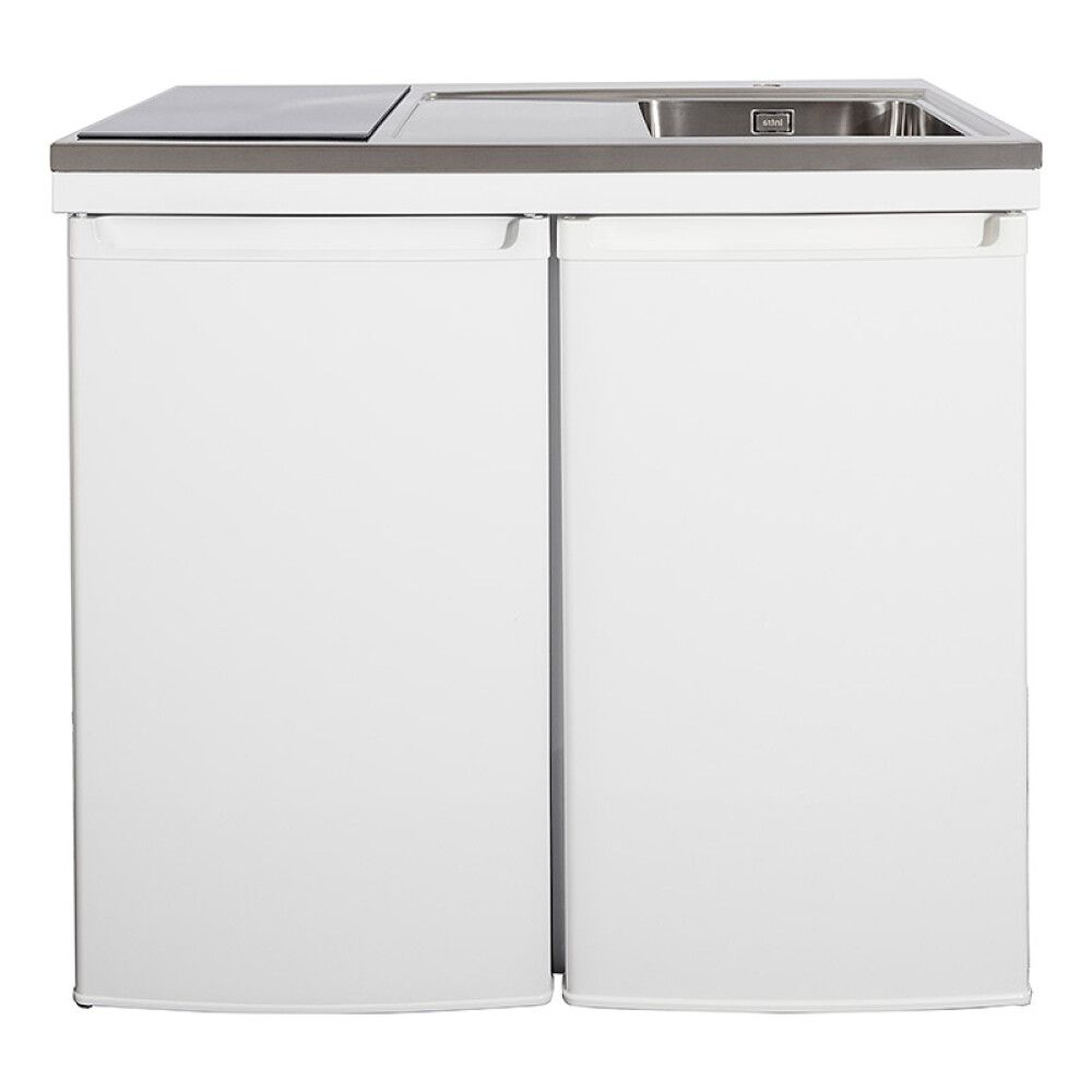 Eldhúskrókur með ísskáp og keramik helluborði Intra CUL 1000R