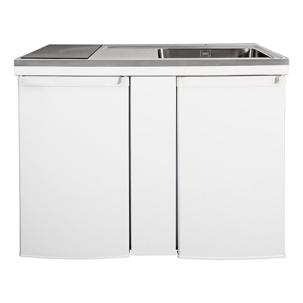 Eldhúskrókur með ísskáp og keramik helluborði Intra CUL 1200R