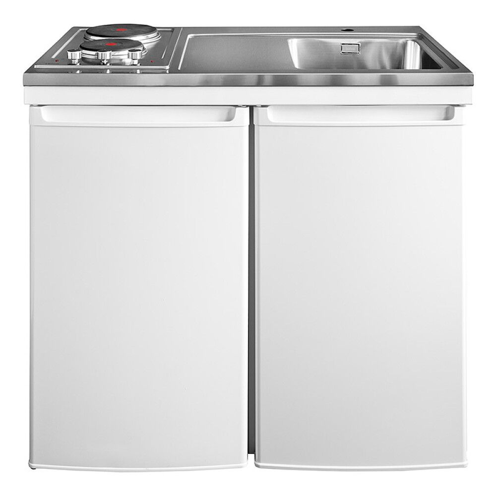 Eldhúskrókur með ísskáp og helluborði Intra CUL1000R