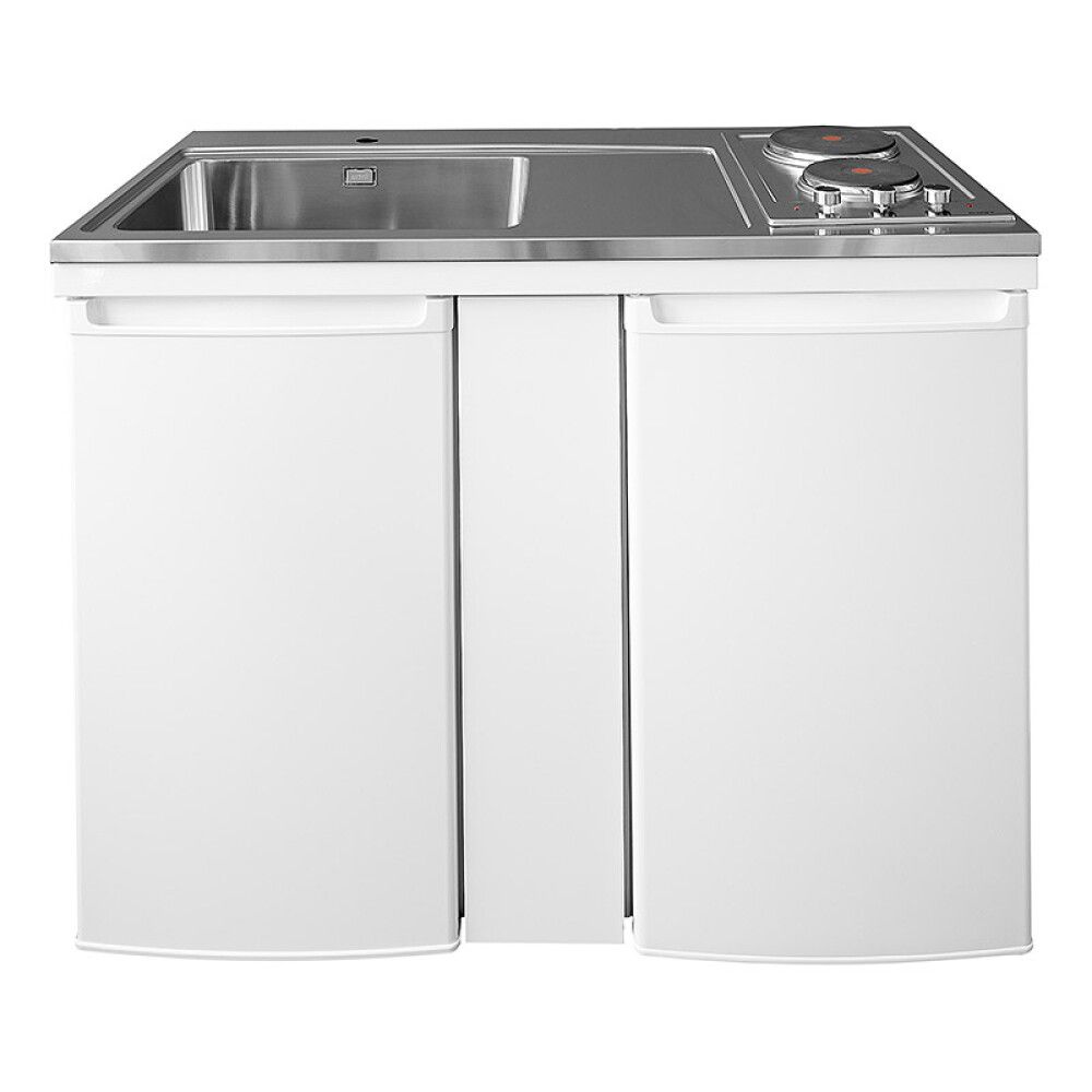 Eldhúskrókur með ísskáp og helluborði Intra CUL1200L