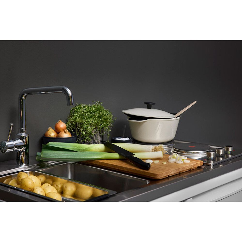 Eldhúskrókur með ísskáp og helluborði Intra CUL1200L