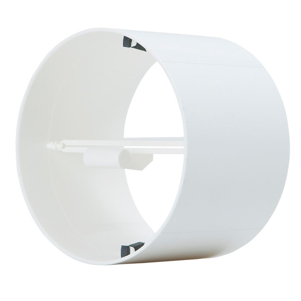 Loftventil sett fyrir útvegg Ø125mm YVG125 hvítt