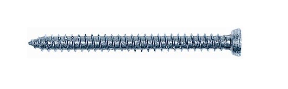 Steinskrúfa fyrir glugga Tx 7,5x52mm 100stk ryðfrí