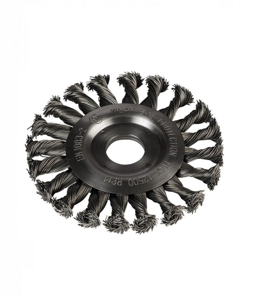 Vírbursti flatur Ø115mm 22-23 Craftomat