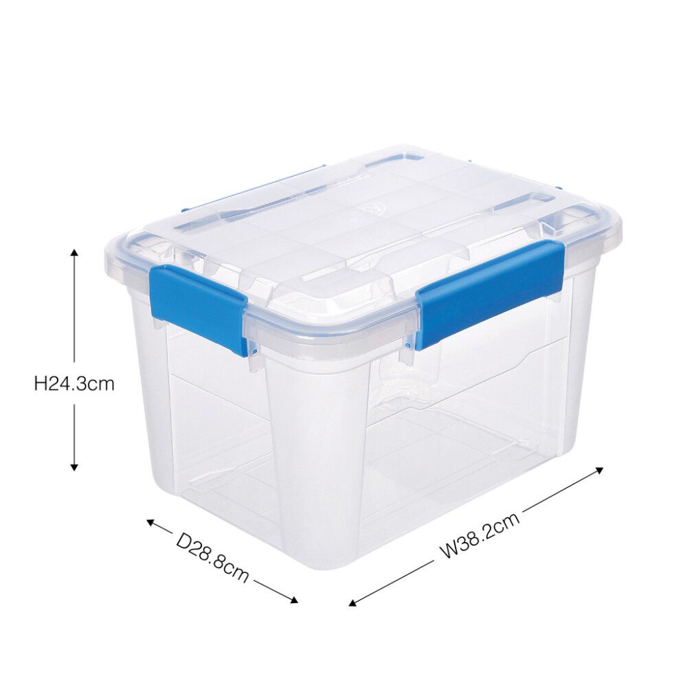Plastkassi 18L Ezystorage IP67