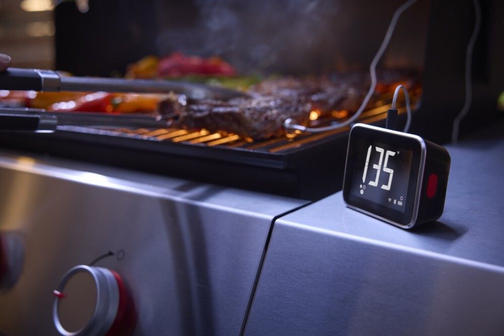 Grillhitamælir Smart Hub með skjá & WiFi Weber