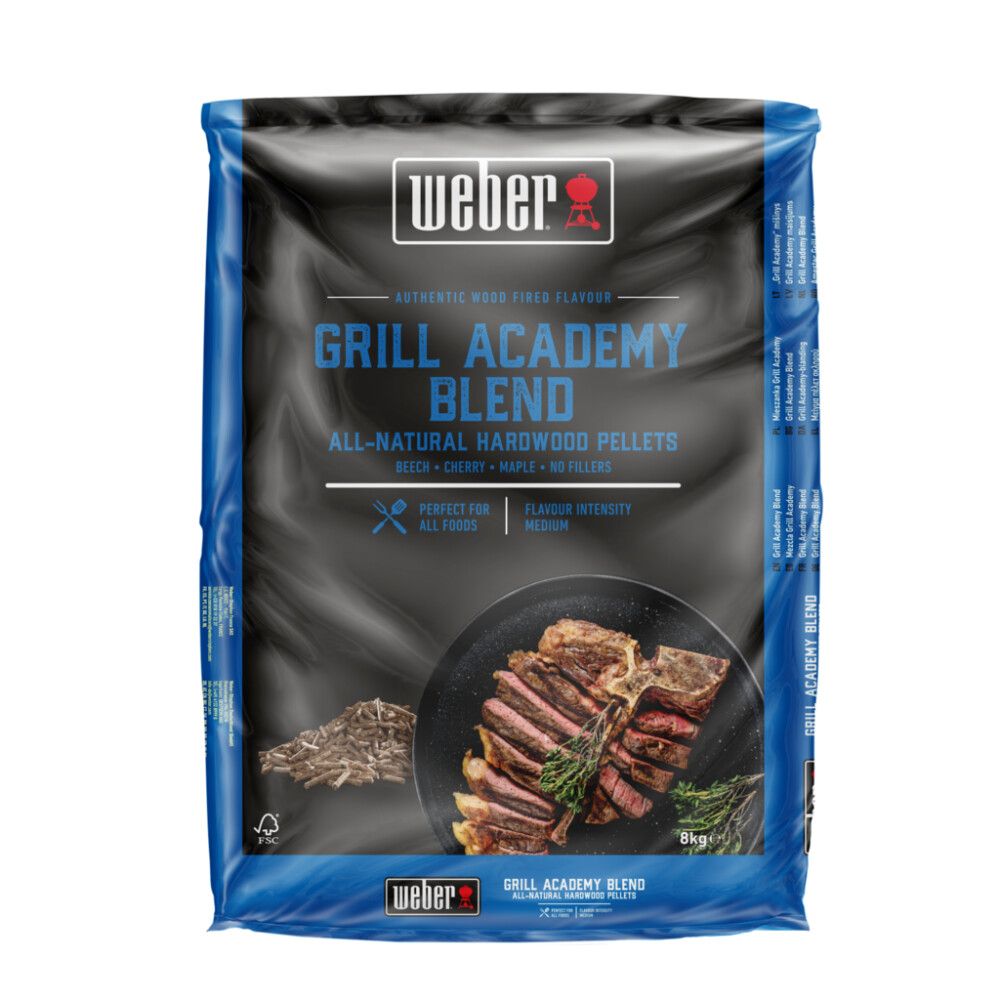Viðar pellettur Grill Academy blanda Weber FSC
