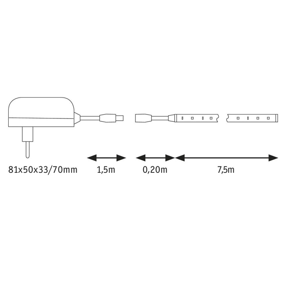 Kastarar 4xGU10 80cm Eglo nikkel
