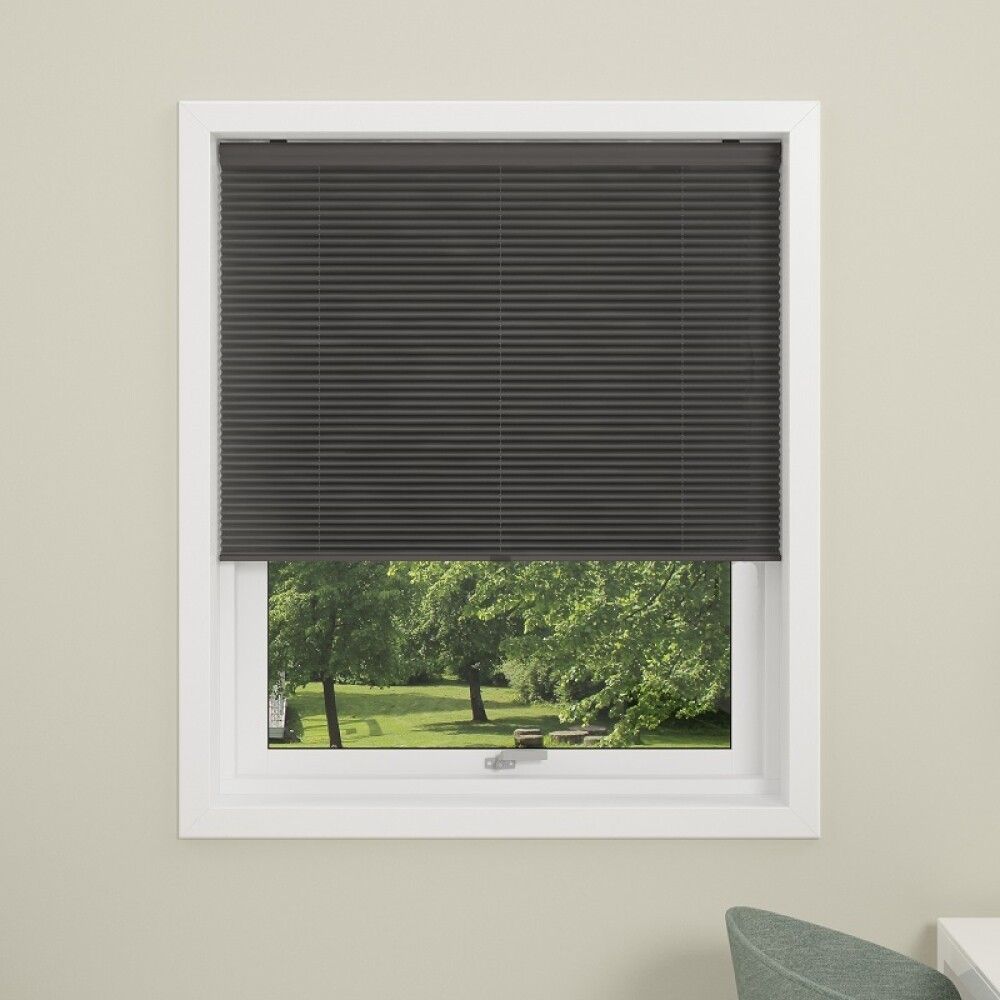 Plíseruð gardína 60x160 cm Debel Touch grá