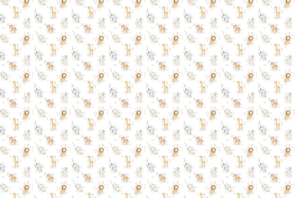 Hljóðvistarmynd dýramyndir 2 3600x2420x20 mm InEx