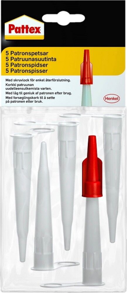 Kíttisstútar Pattex 5stk