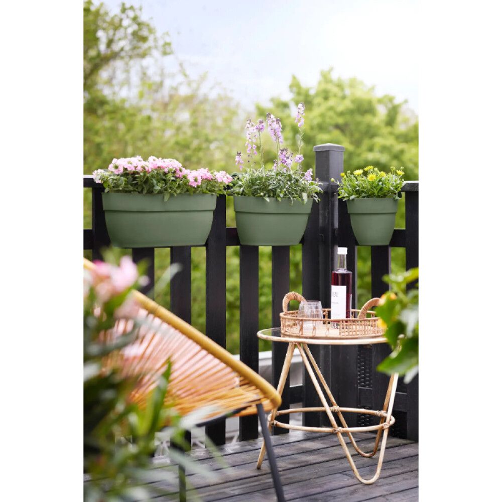 Blómapottur á handrið Vibia Campana S grænn