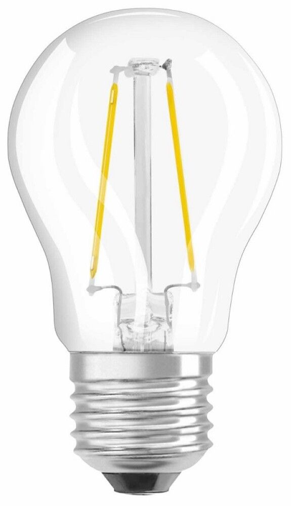 Ljósapera LED E27 2700K Osram 2,5W Ø45 mm