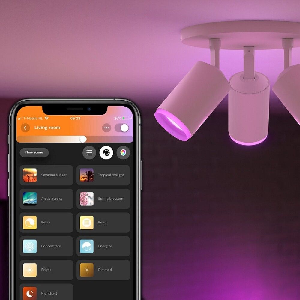 Kastarar 3xGU10 Fugato Philips Hue Ø19.5 cm