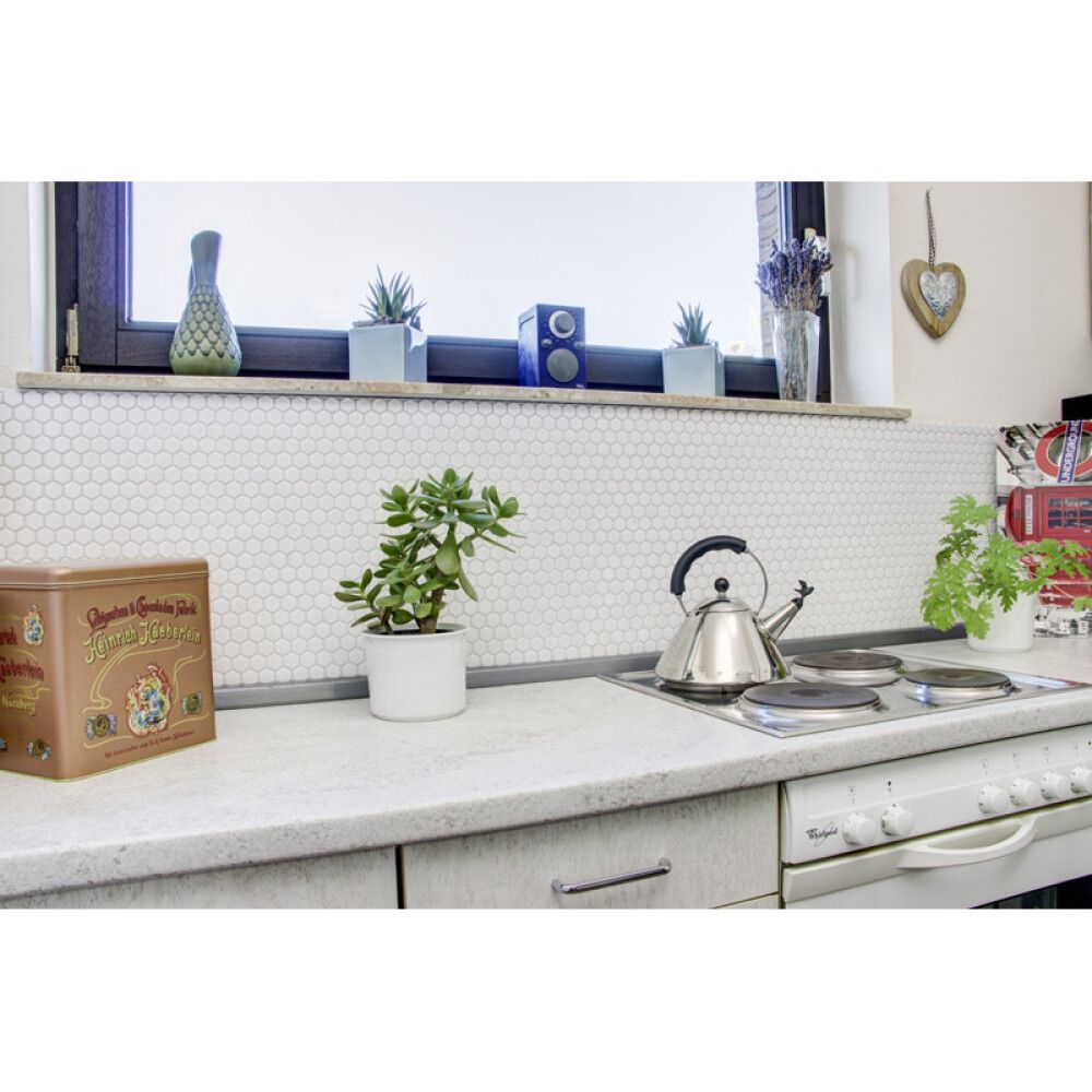 Mósaík Hexagon uni 60x30 cm