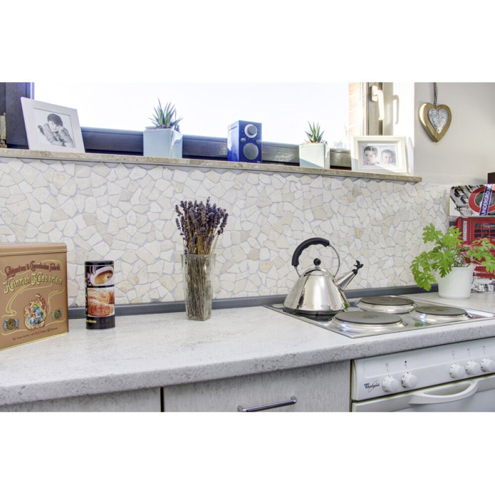 Mósaík Biancone náttúrusteinn 30,5x30,5 cm