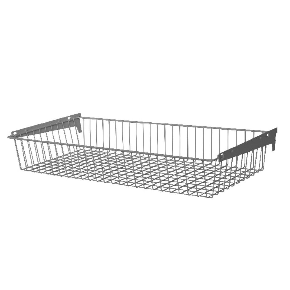 Karfa með hilluvinklum Elemt System 80x35cm grá