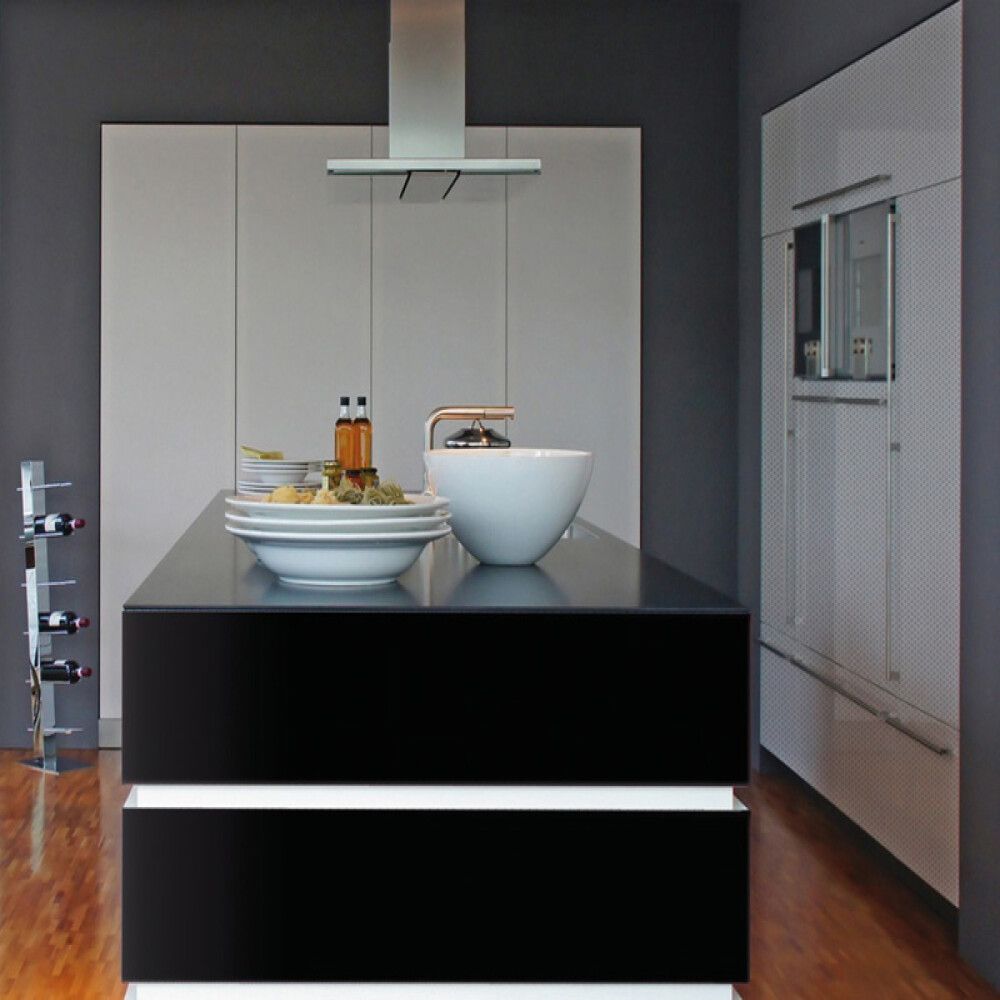 Filma uni lack, 45cmx2m svört