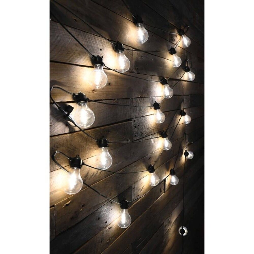 Ljósaseríu framlenging 10 LED perur 9,5m IP44