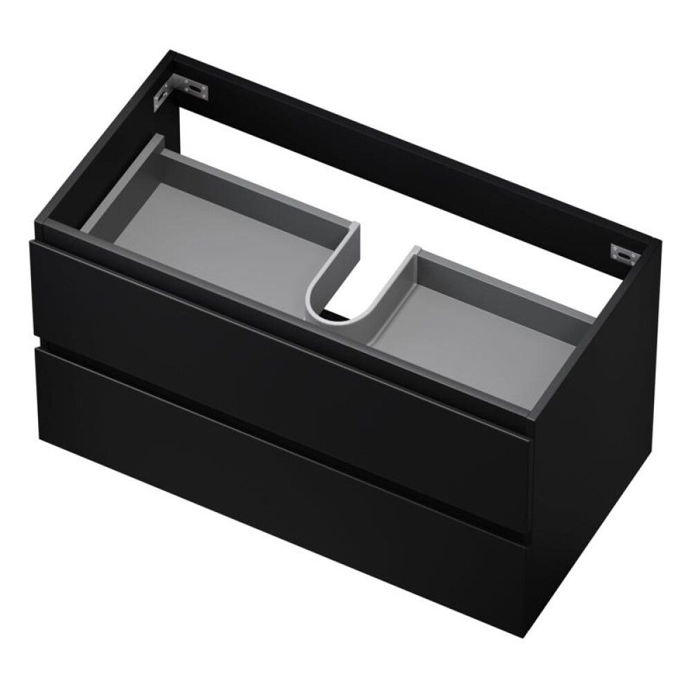 Handlaugarskápur Integrated svartur 90cm Camden