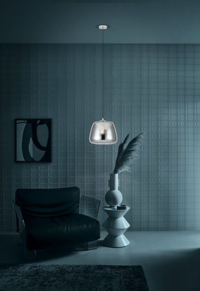 Loftljós Albarino, E27, 40W frá Eglo, þv.35cm, reyklitað