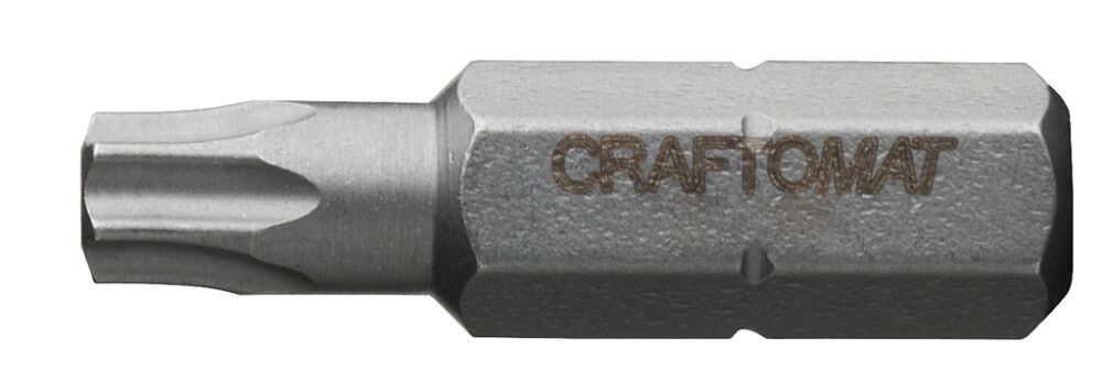 Skrúfbitar TX25 25 stk Craftomat