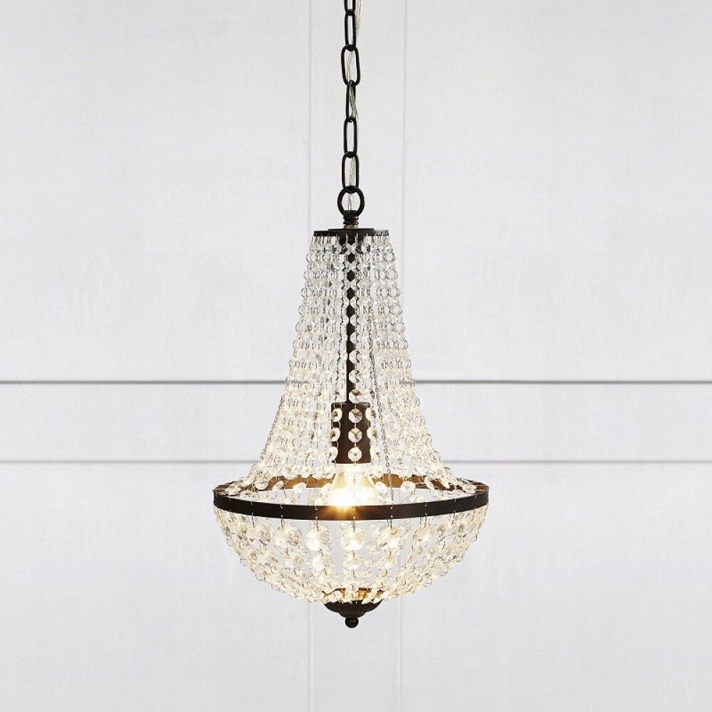 Ljósakróna E14 Gränsjö Ø30 cm