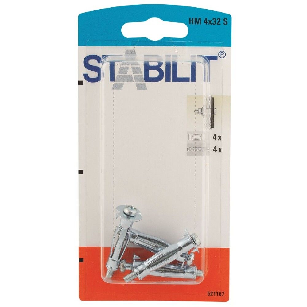Gipsfesting Stabilit 4x32mm 4stk