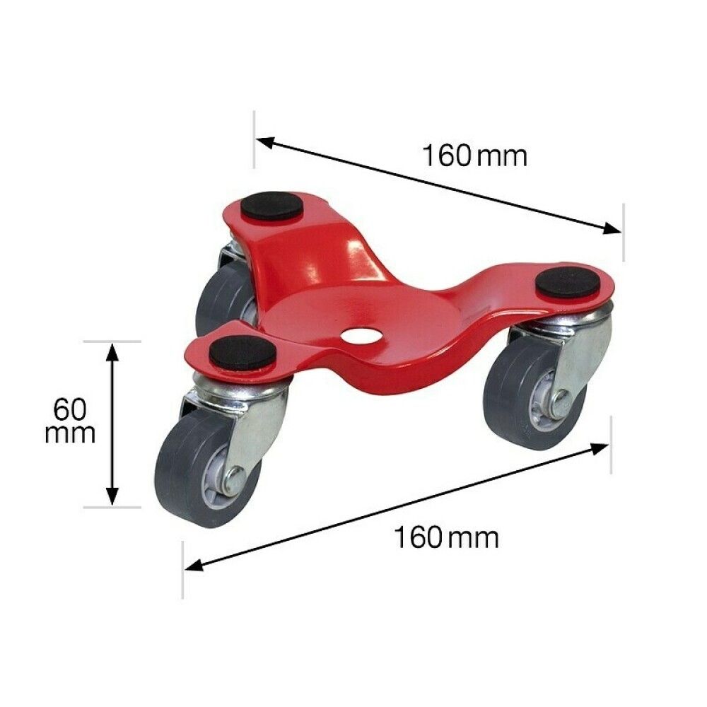 Flutningsbretti 16x16cm Wagner 60kg 