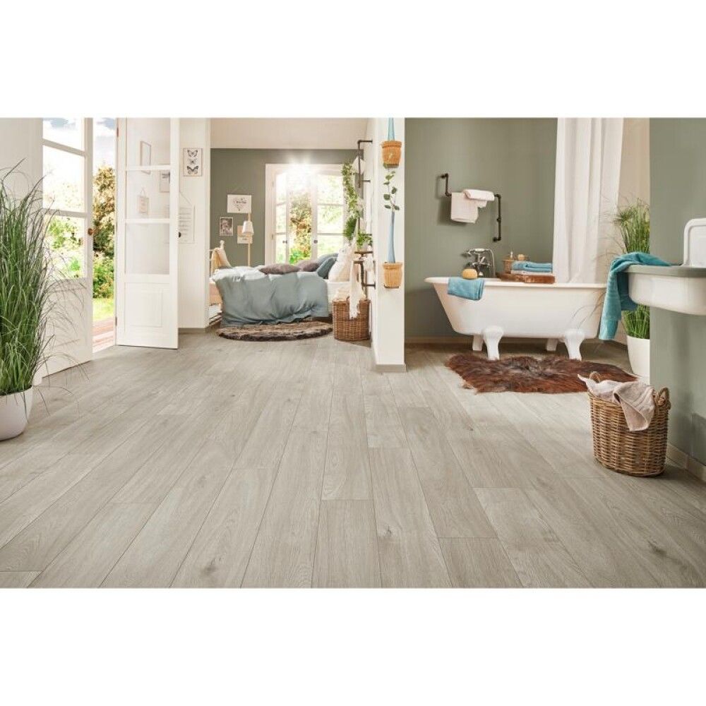 Harðparket Aquaprotect Nature Oak 8 mm 2,22 m²