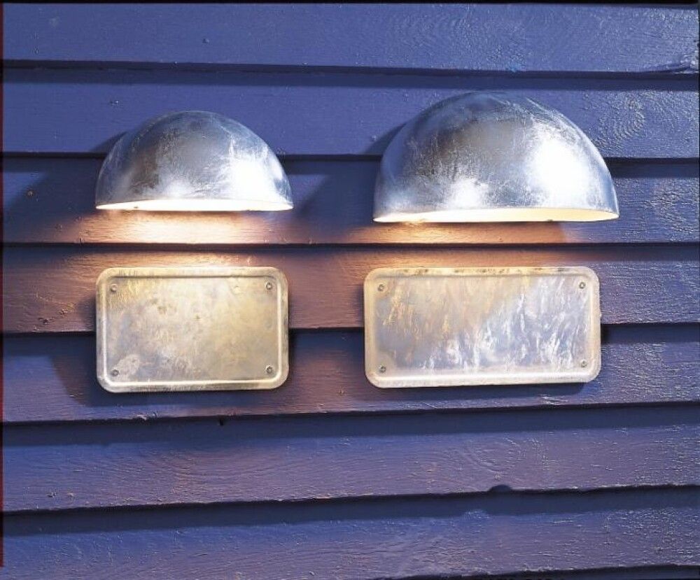 Veggljós E14 Scorpius galvaníserað 20 cm