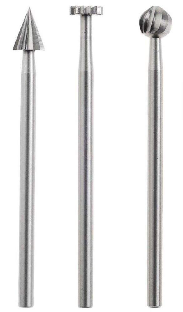 Fræsitannsett 3stk 5mm Proxxon