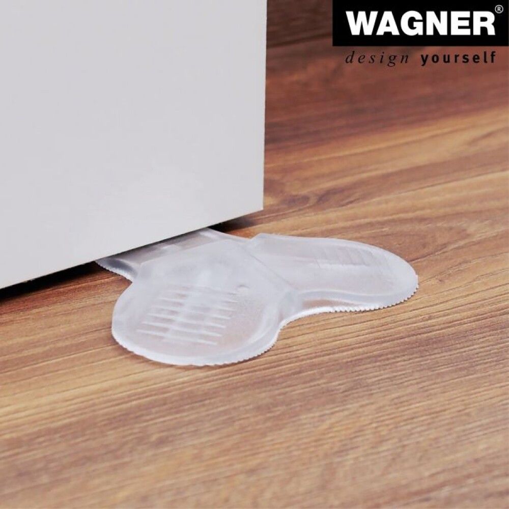 Hurðastoppari Wagner 108,5x19mm glær