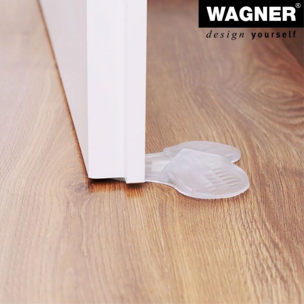 Hurðastoppari Wagner 108,5x19mm glær