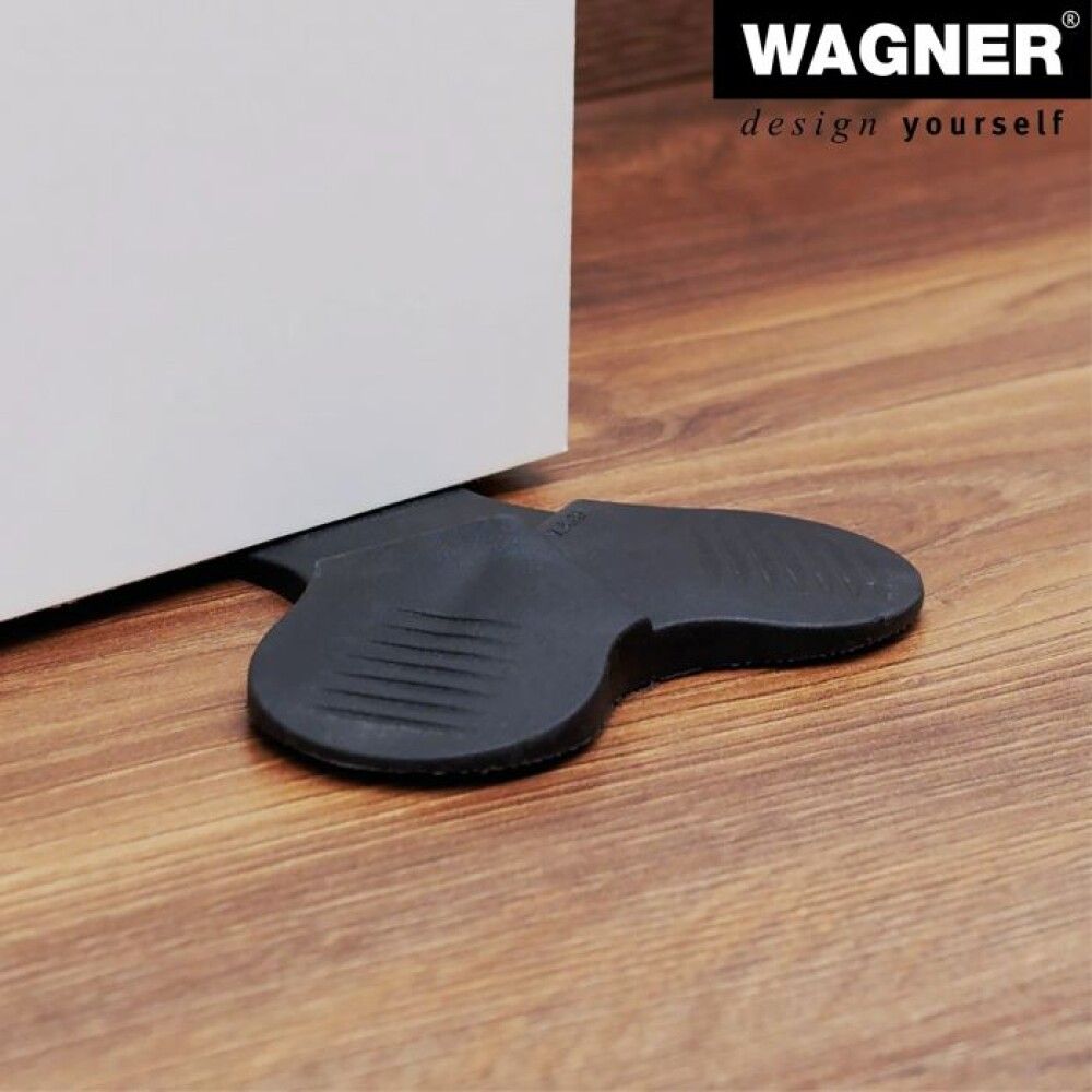 Hurðastoppari Wagner 108,5x19mm svartur