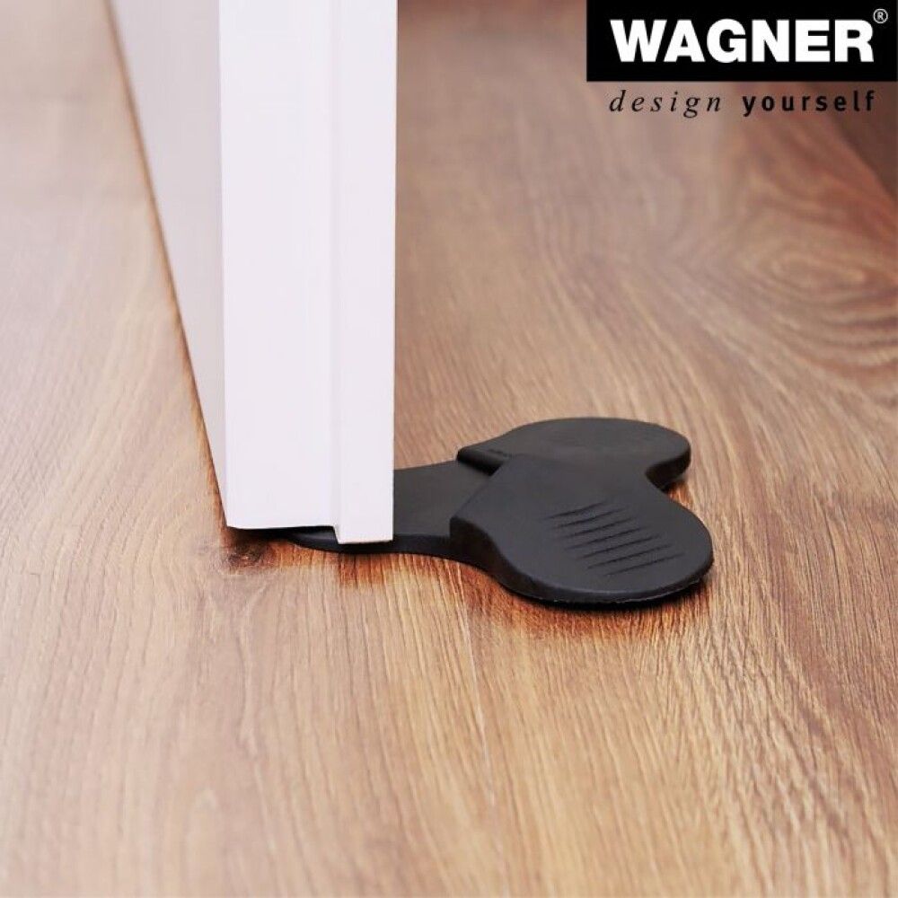 Hurðastoppari Wagner 108,5x19mm svartur