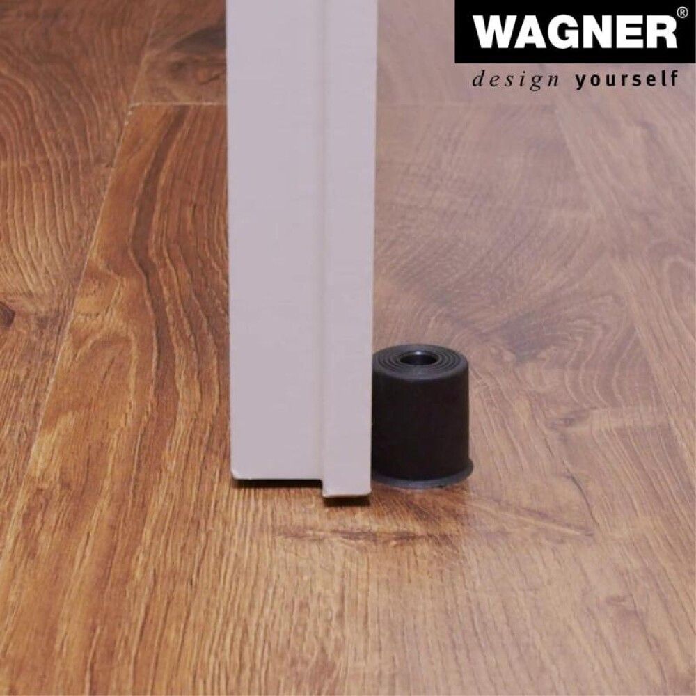 Hurðastoppari Ø33x34 mm Wagner svartur