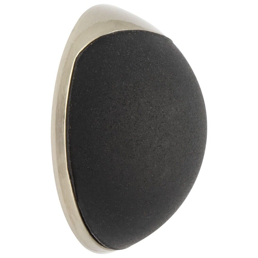 Hurðastoppari á vegg Wagner Ø30x12mm svartur stál