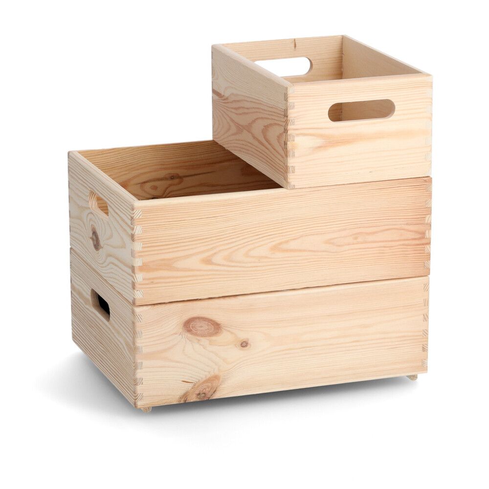 Trékassi 40x30x15 cm