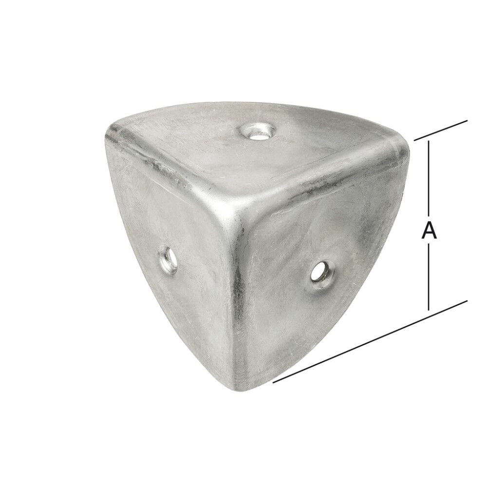 Horn á kassa 36mm Vormann ryðfrítt