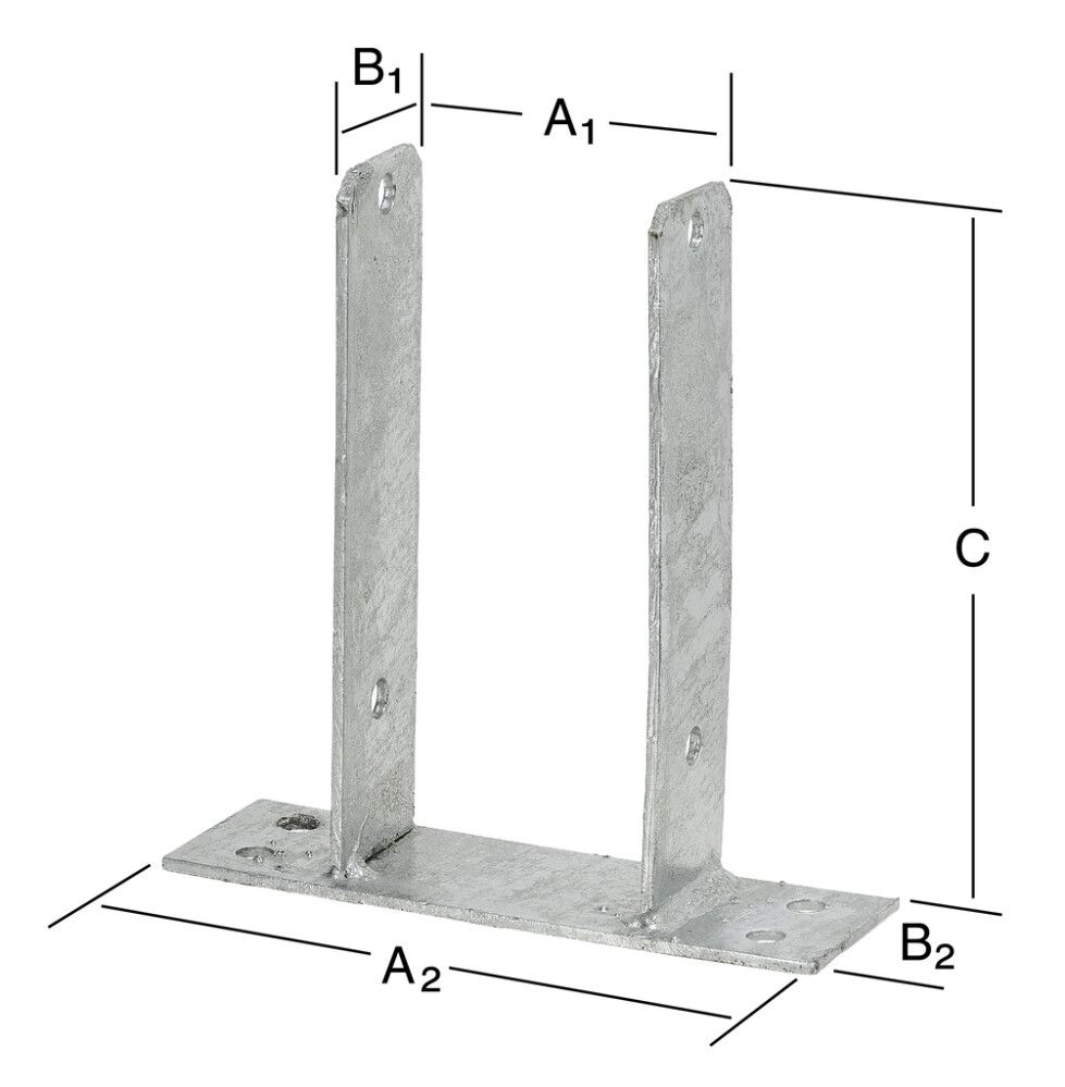 Súluskór 101x190x200mm Vormann galv.