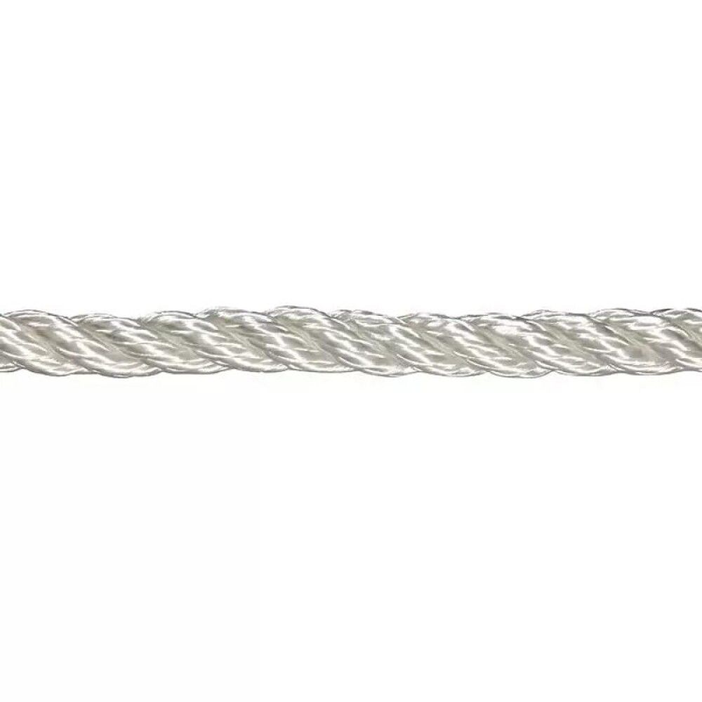 Reipi PA snúið 6mm hvítt (verð á m)