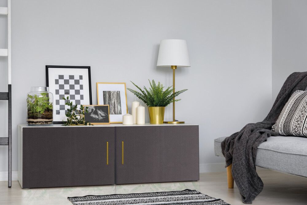 Filma carbon, 45cmx1.5m silfur