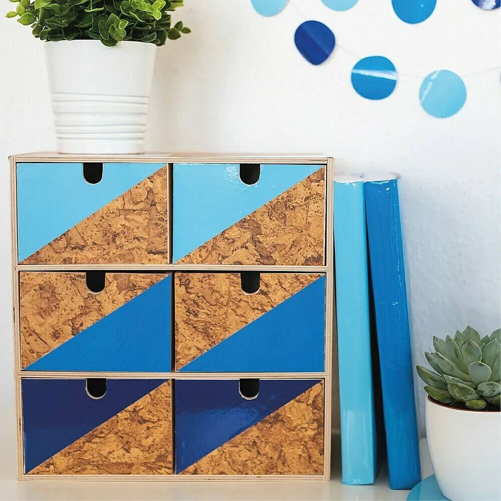 Filma uni lack, 45cmx2m blár