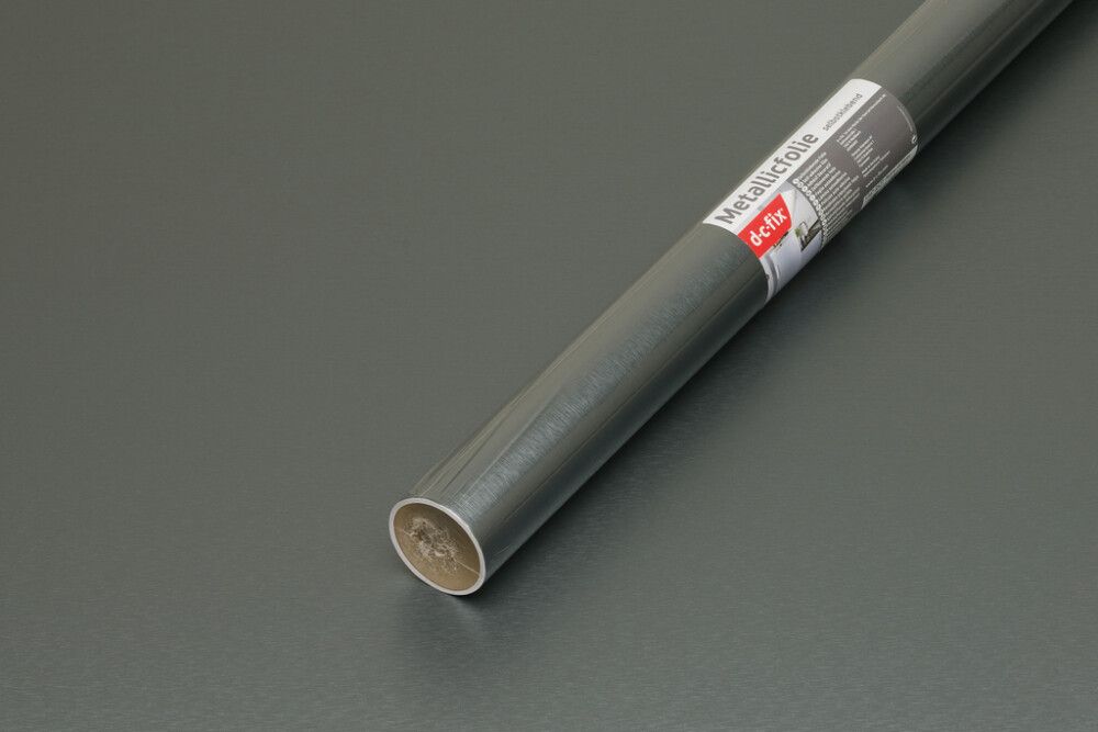 Filma metalic, 67.5cmx1.5m grá