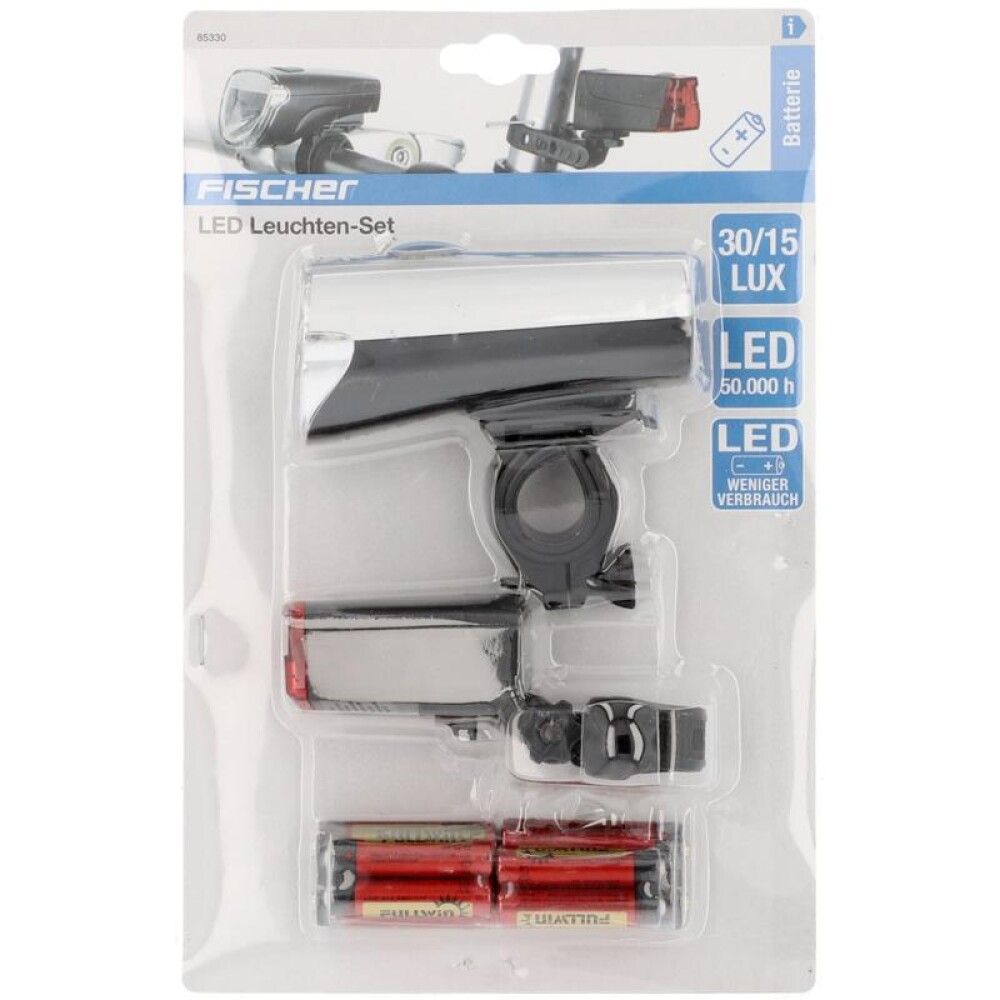 Hjólaljós LED 20/10Lux Fischer