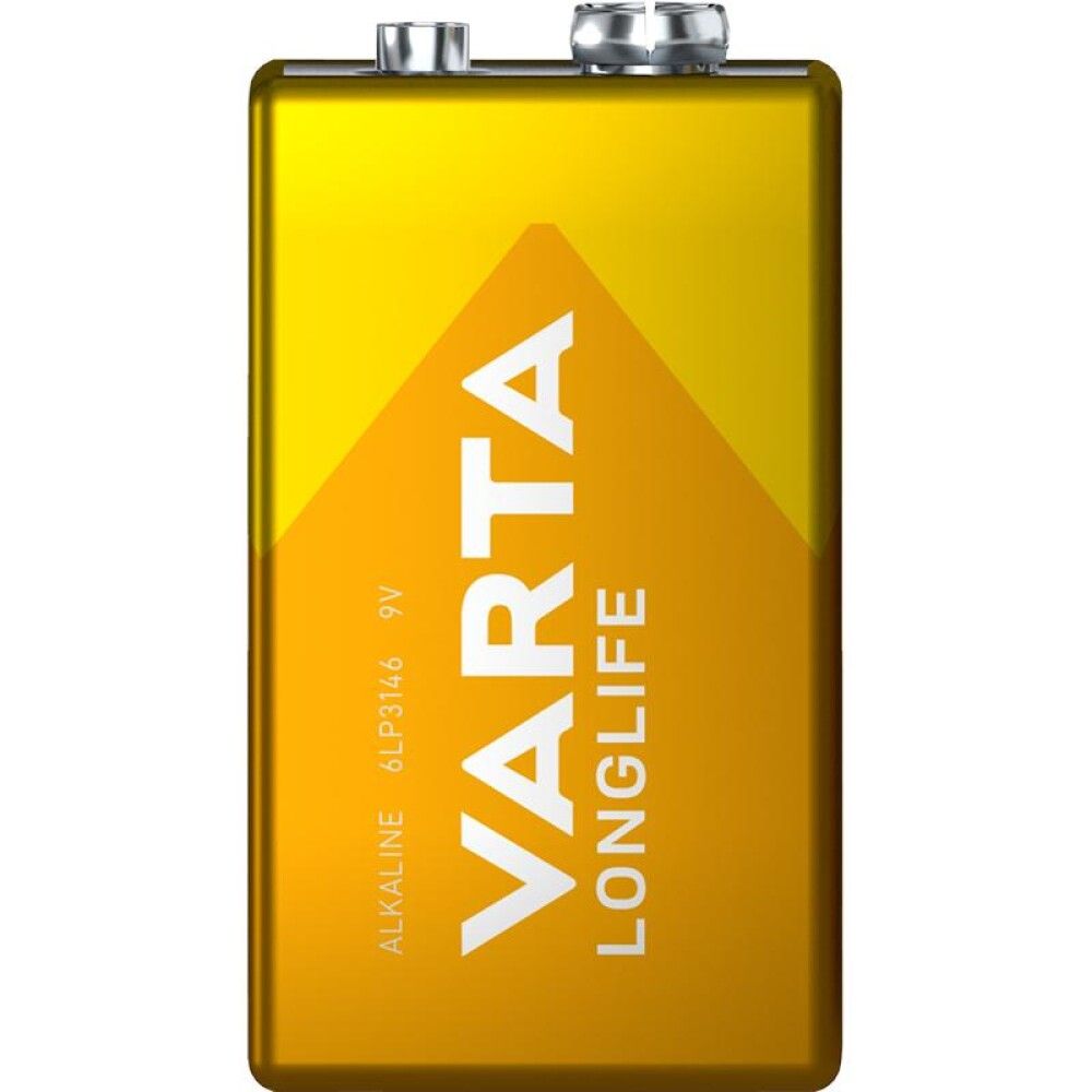 Rafhlöður 9V Varta Longlife Alkaline 2stk