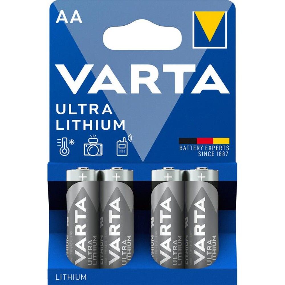 Rafhlaða AA Varta Professional 4stk