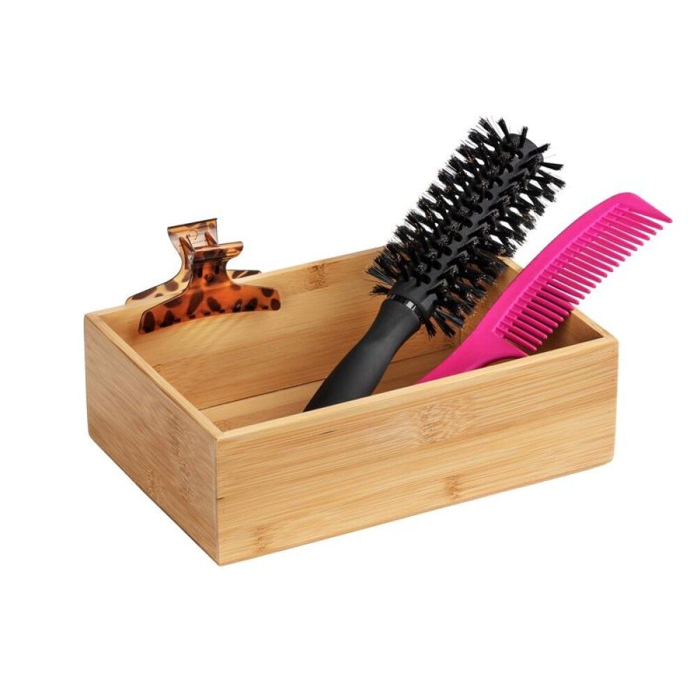 Geymslukassi bambus Wenko 22x15x7cm