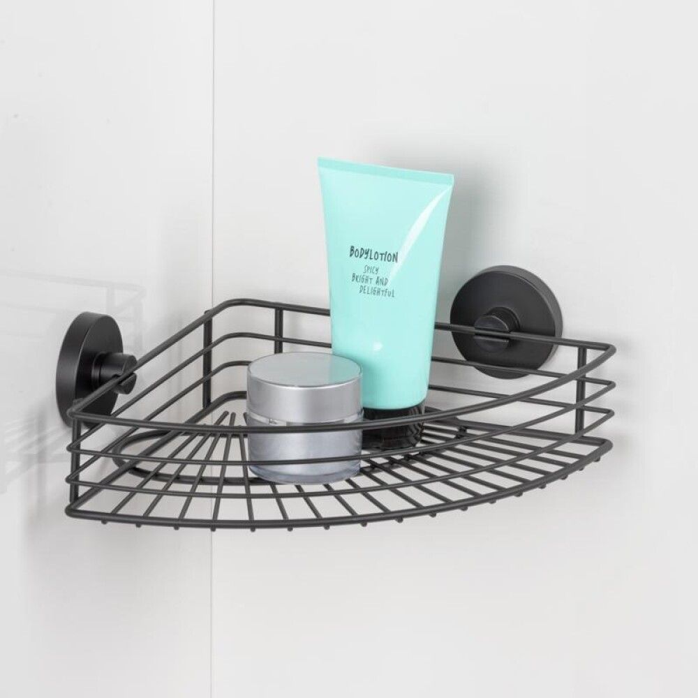 Sturtuhilla í horn Wenko Bari Vac-Loc svört